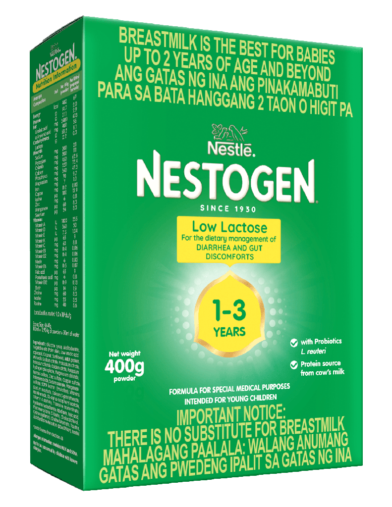 NESTOGEN LOW LACTOSE 1-3YO 400g
