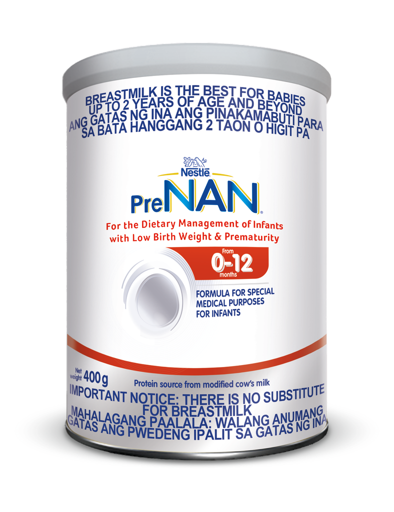 PRE NAN 0-12 MONTHS 400G